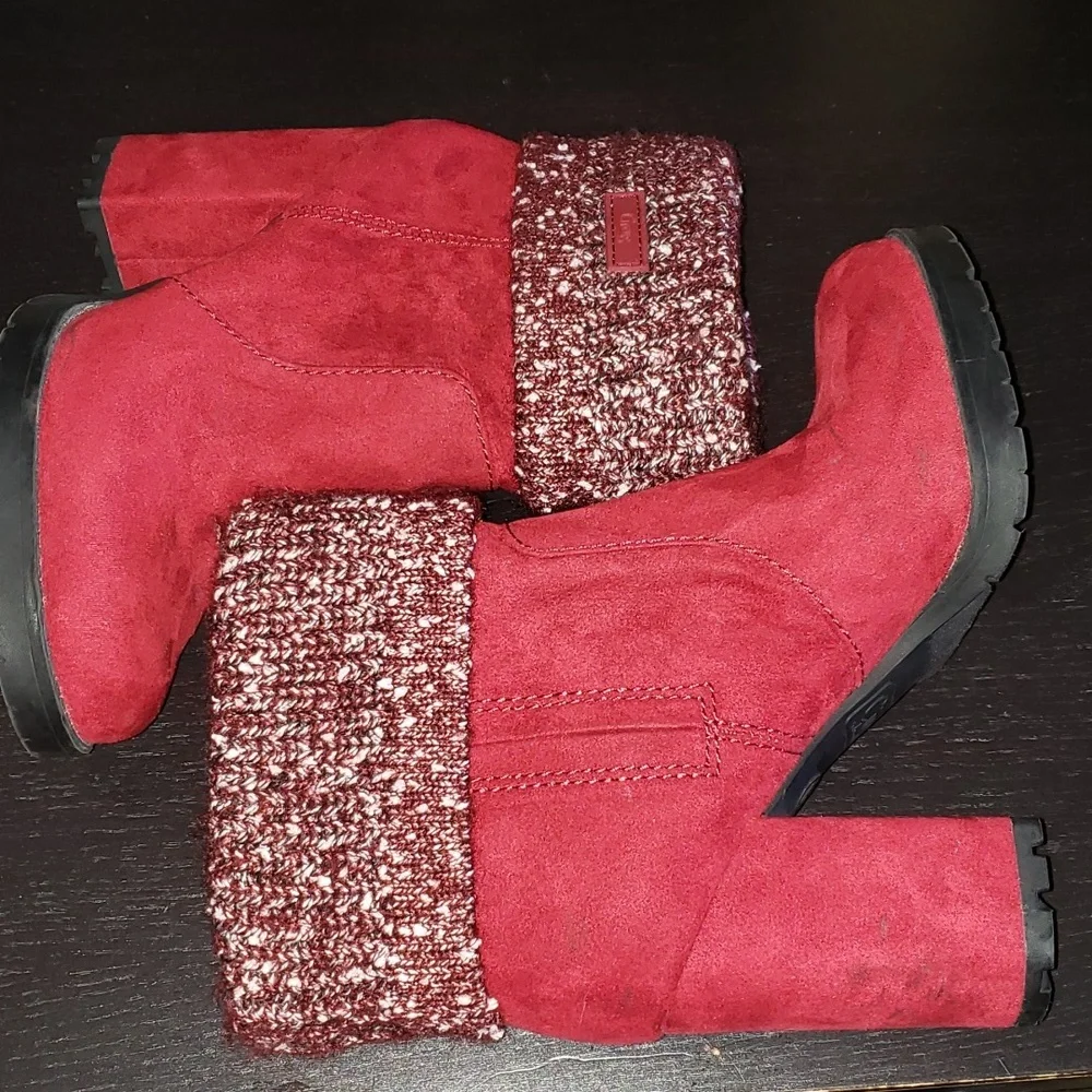 Circus Red booties - Picture 1 of 11